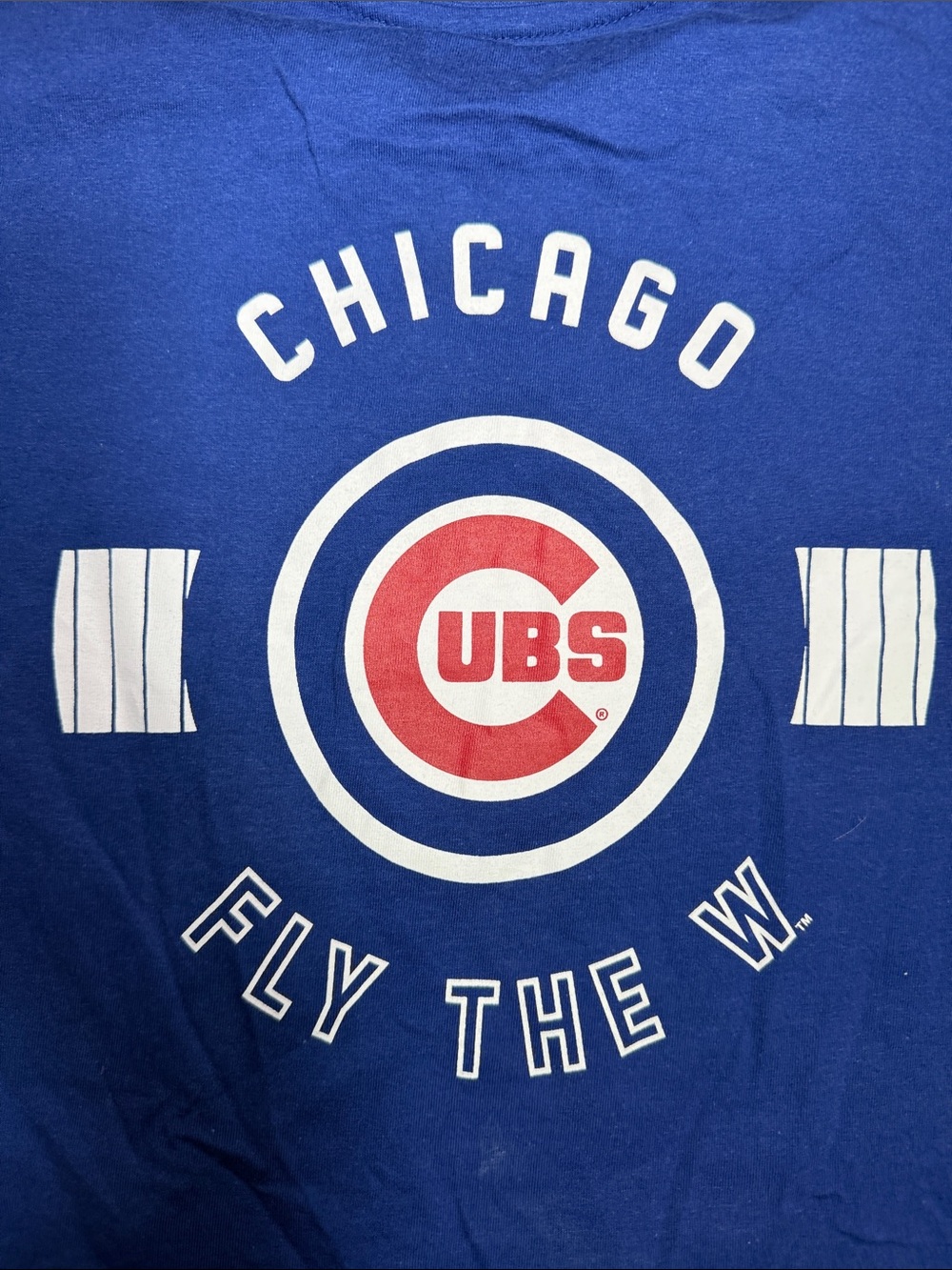 47 Brand Chicago Cubs Baseball Tee XXL Blue - Picture 6 of 8